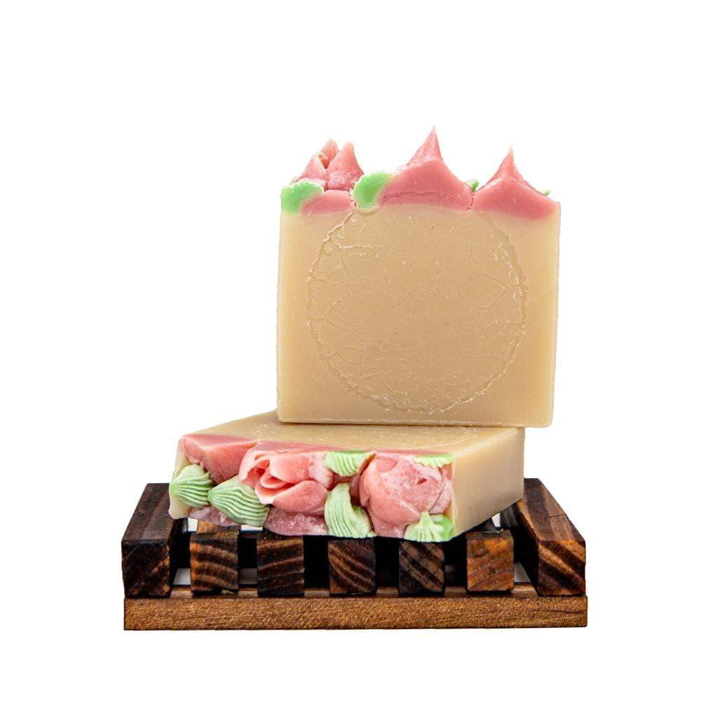 Gardenia, Lavender and Palmarosa great bouquet in a bar of soap